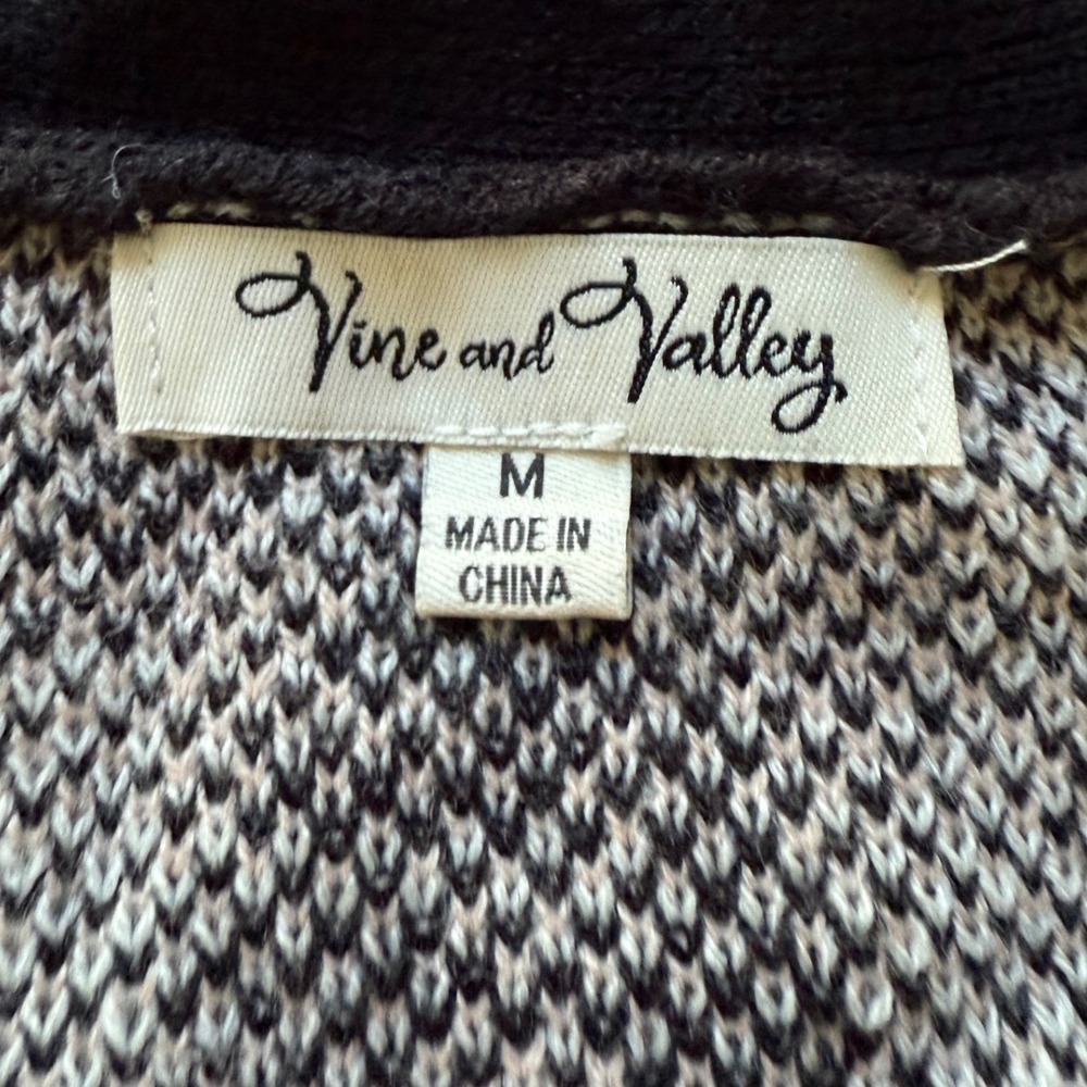 Cottagecore Argyle Knit Sweater Vest Soft Preppy Academia Layering Piece M - Picture 6 of 7